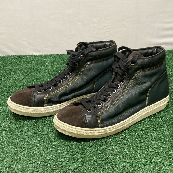 Hugo Boss “Boss Orange” high top sneakers men’s 9 (OKPM-07-060) - Picture 1 of 10